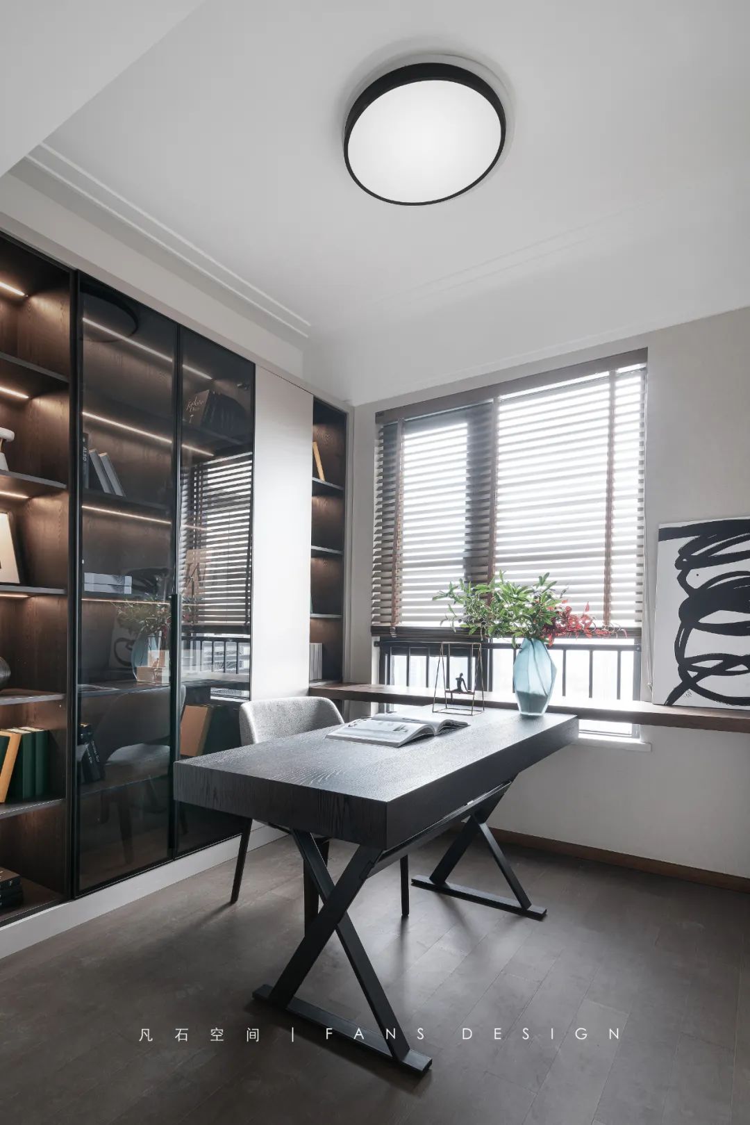 成都 157㎡精装房改造，打造雅奢艺术空间-46