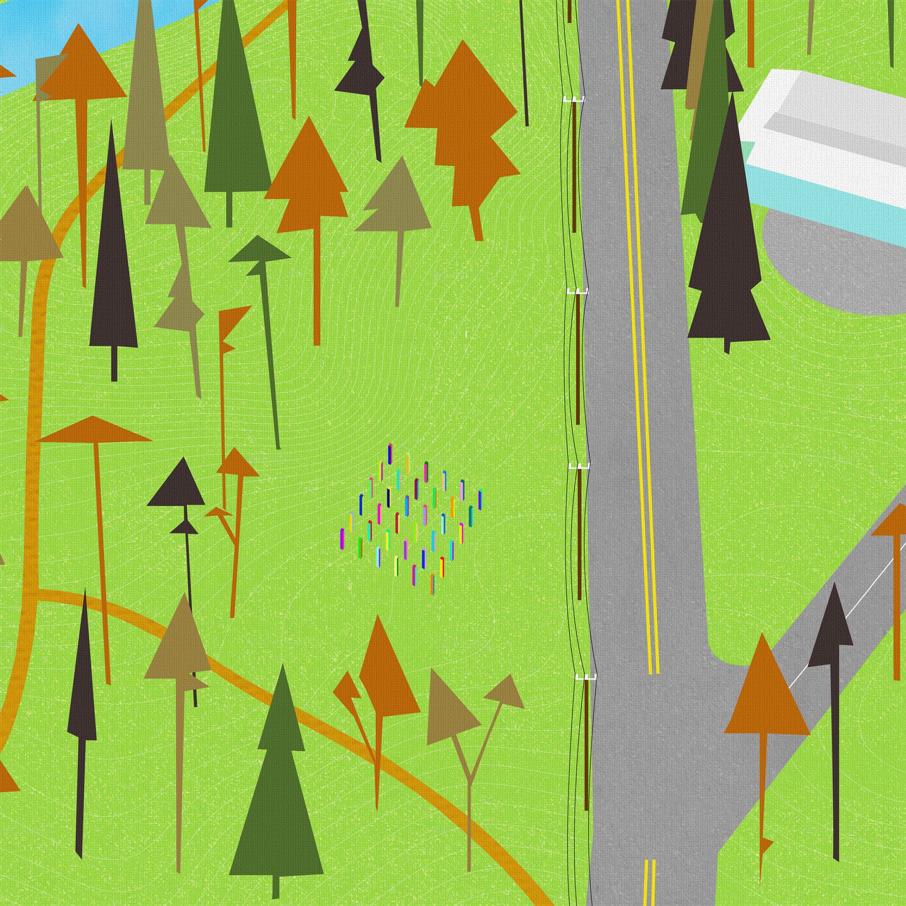 彩虹森林丨美国丨Office Kovacs-71