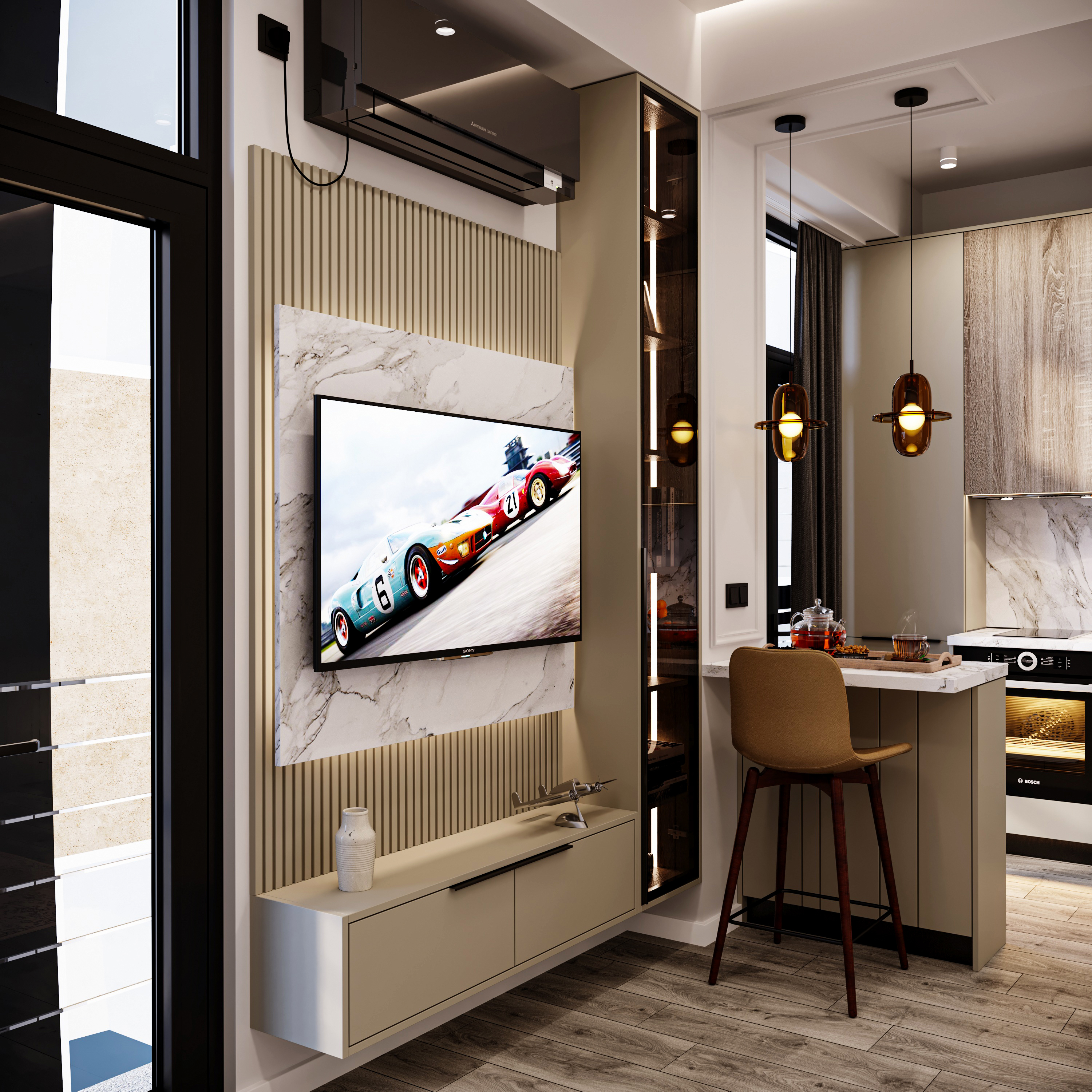 Studio apartment 24 sq.m design-6