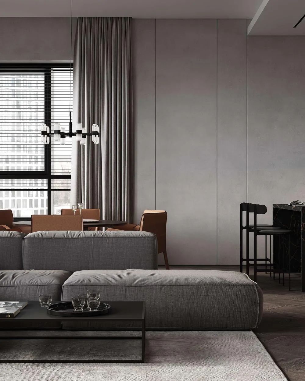 莫斯科 Osome Studio 的质感室内设计-63