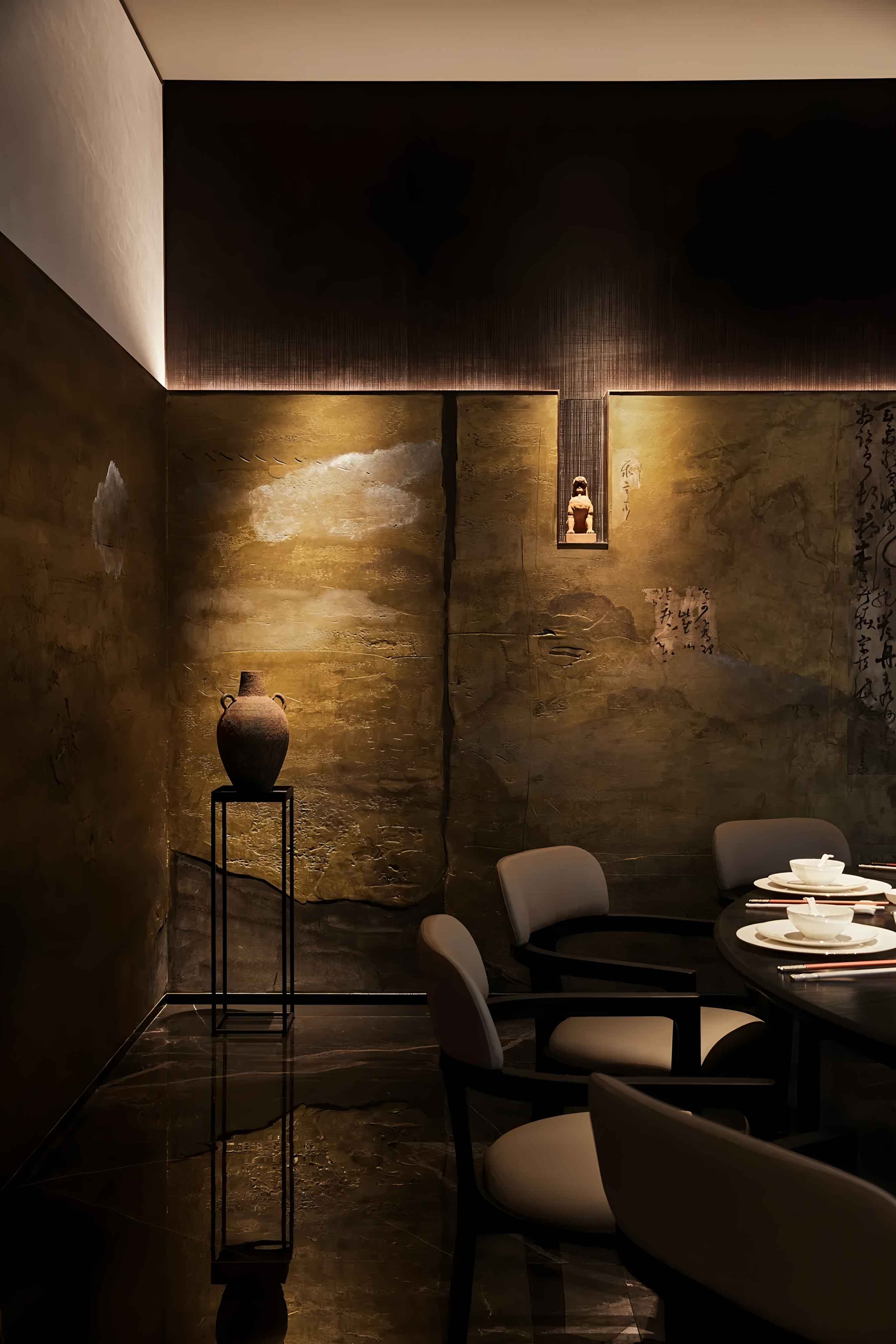 浙江义乌铂金港澳门海鲜姿造餐饮丨中国金华丨构造空间设计,森川设计,春晓软装设计-45