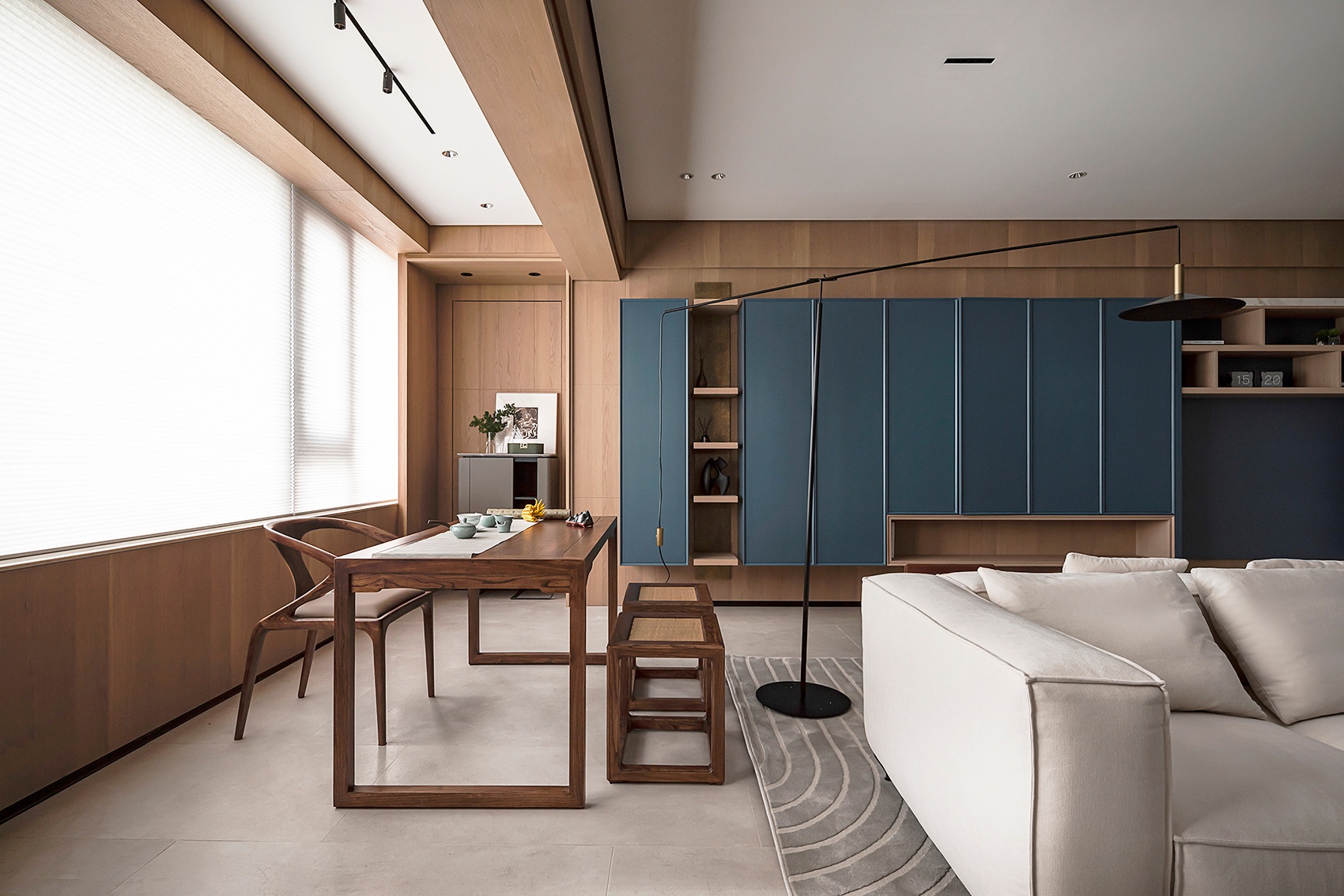 以东方哲思建构 260m2 家的风雅-10