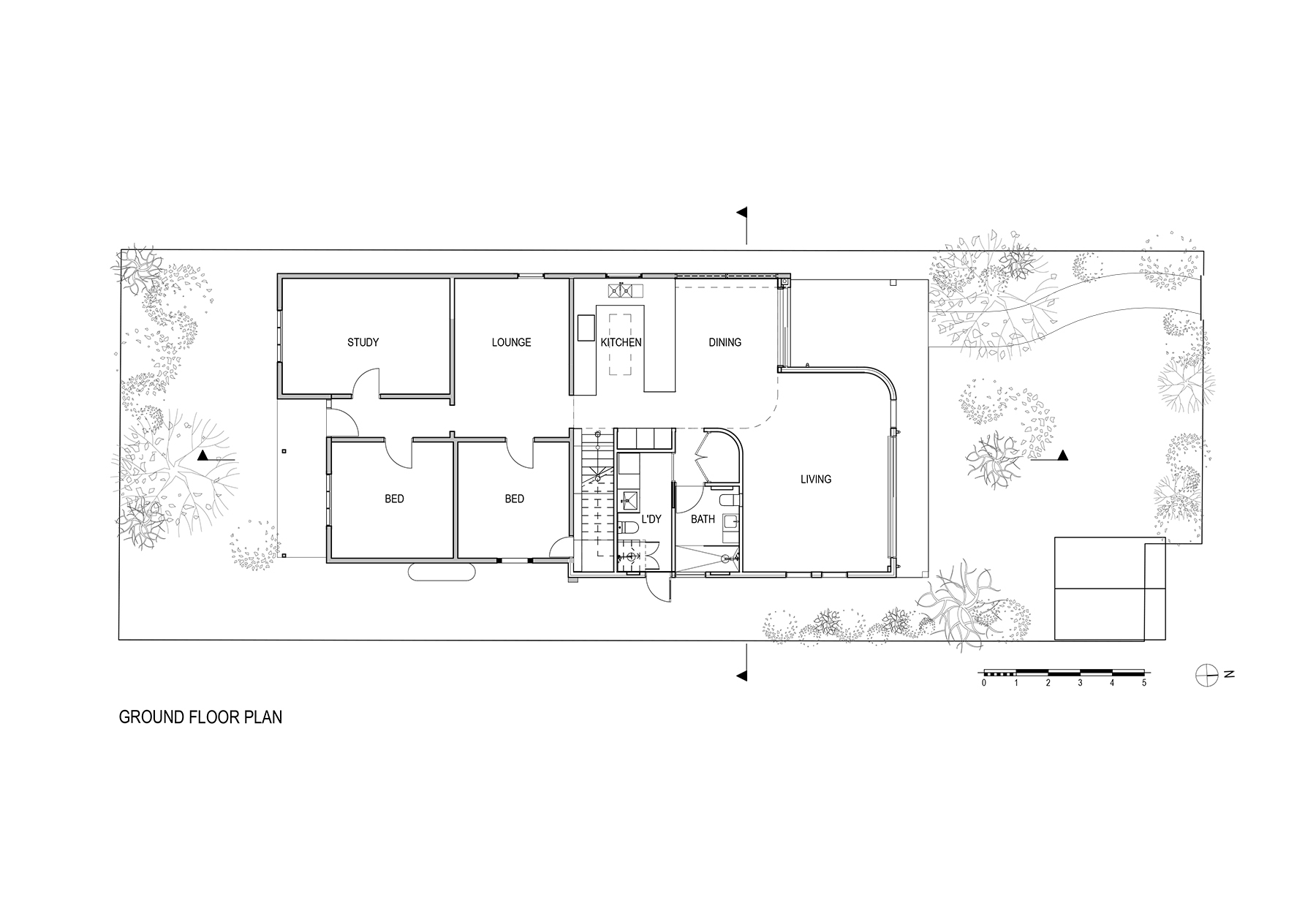仙影拳屋（注：Cereus是仙影拳属植物，这里House可直译为屋，具体可能需结合实际语境理解，比如它可能是某个以仙影拳为主题或特色的建筑、场所等） 丨澳大利亚墨尔本丨Circle Studio Architects-23