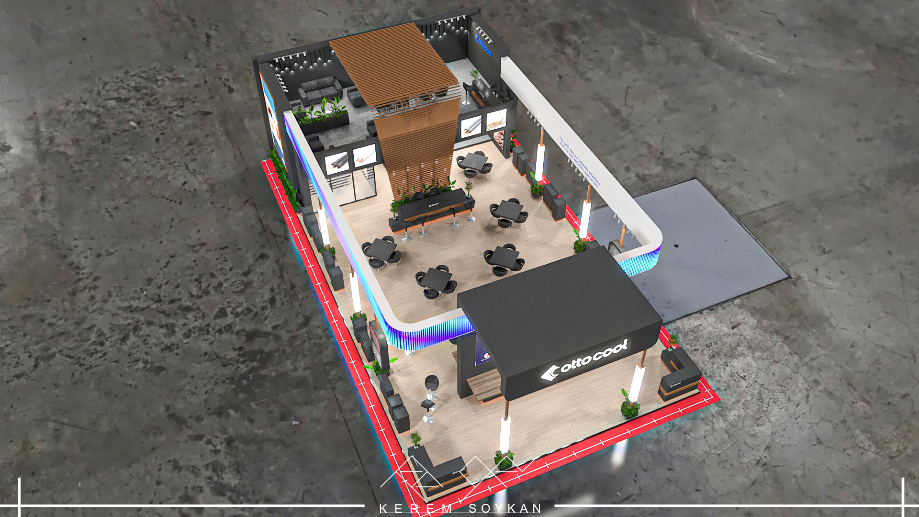 OTTOCOOL (ANADOLU BAKIR) Exhibition Stand Design-11