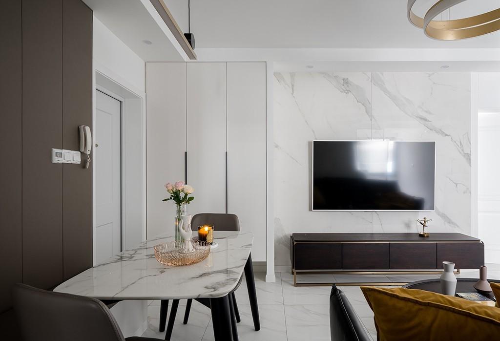 TOMMO缔诺空间设计丨平层丨混搭的轻奢质感-3