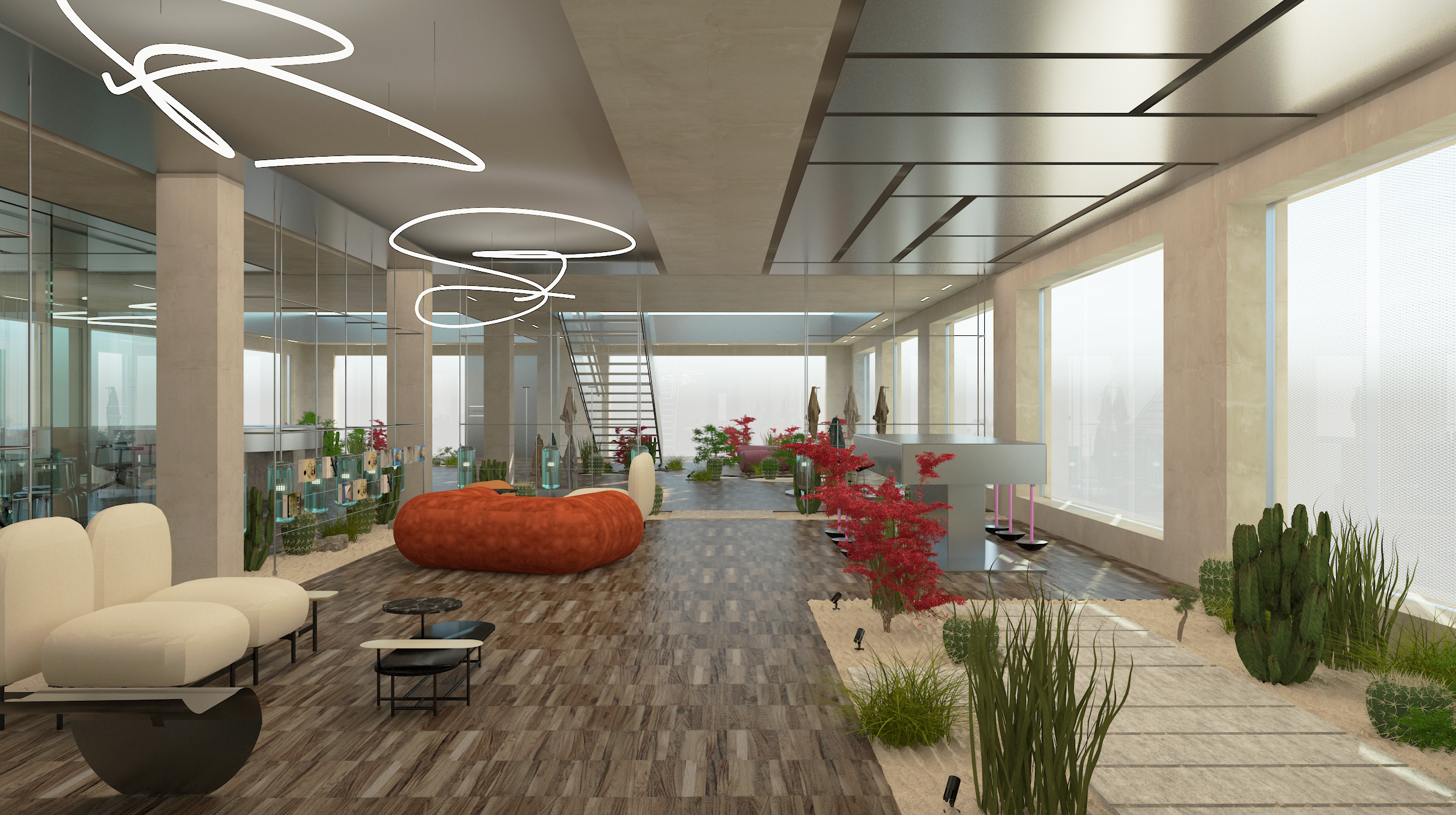 绿色生态的时尚工厂总部-11