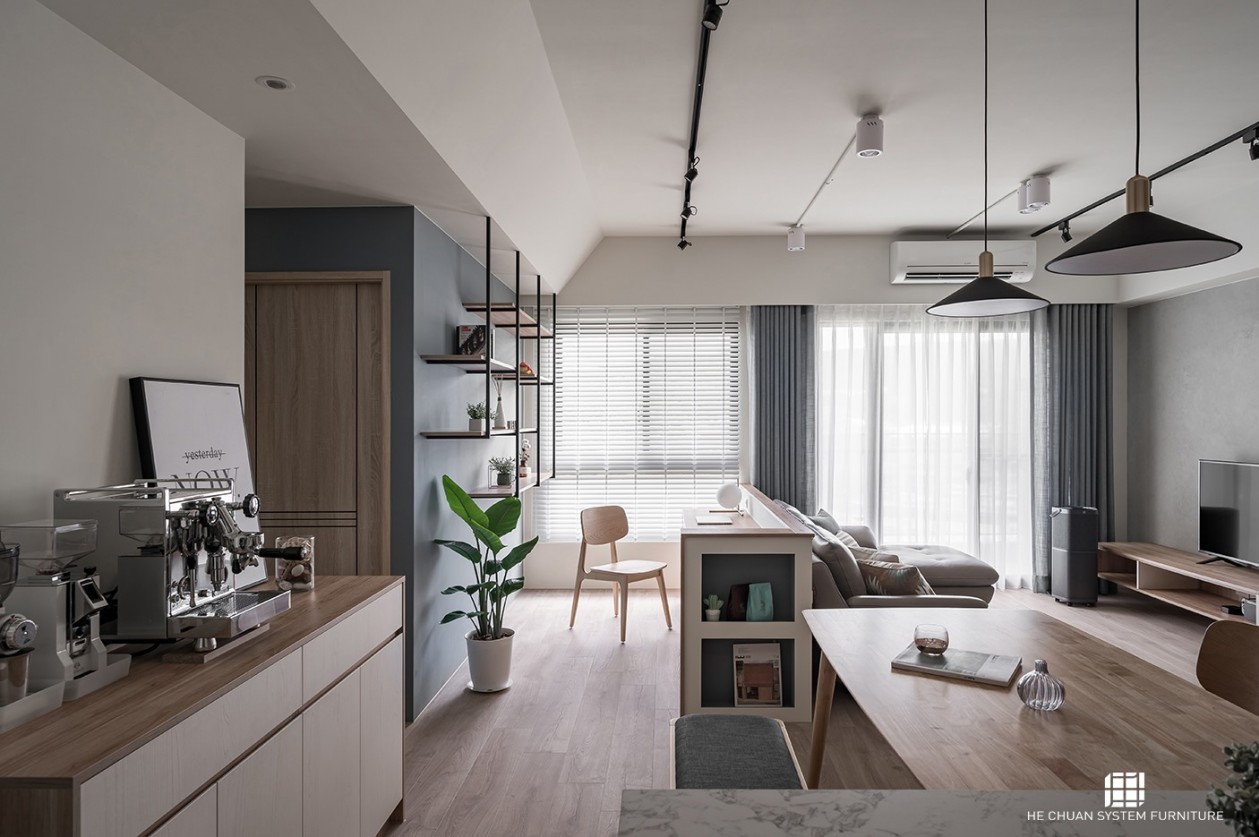 《好时光》简约空间设计，放大视野、调和气息-7