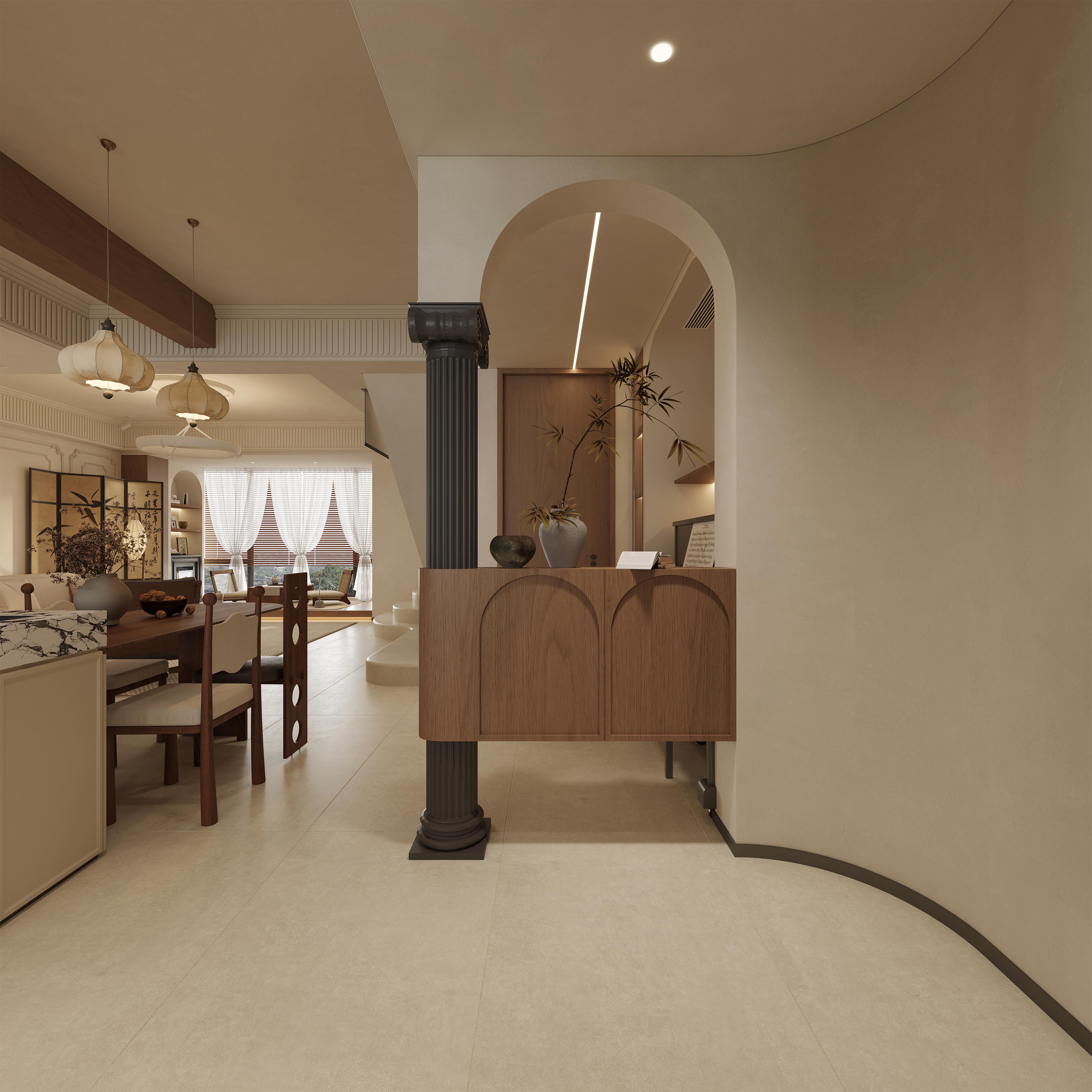 中古风复式别墅-3