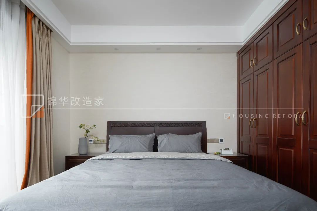 阳光 100 中式养老房 | 新中式风格,红木家具,强大的收纳功能-59