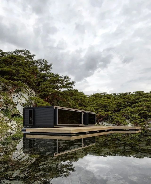 极简主义别墅,融入自然的艺术魅力-69