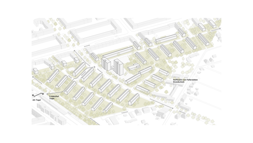 柏林Ziekowstraße 50年代住宅区现代化及发展项目丨德国柏林丨Lorenzen Mayer Architekten-6