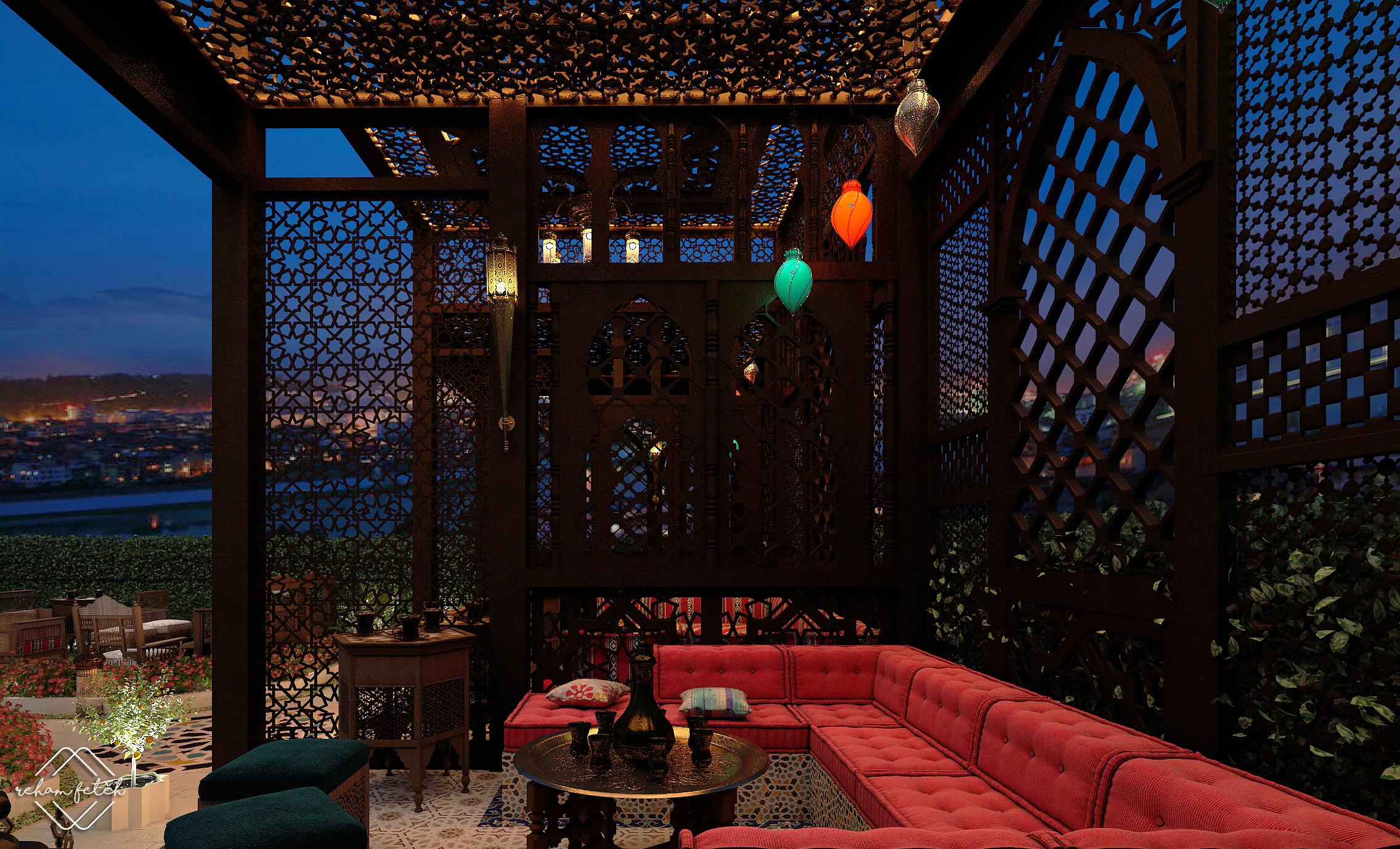 El Khan Outdoor area-7