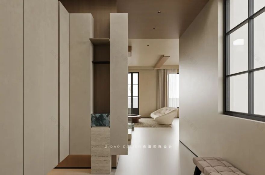 龙湖丽丰·西宸原著400㎡静奢风别墅(《喜 棠》)丨尊道国际设计-93