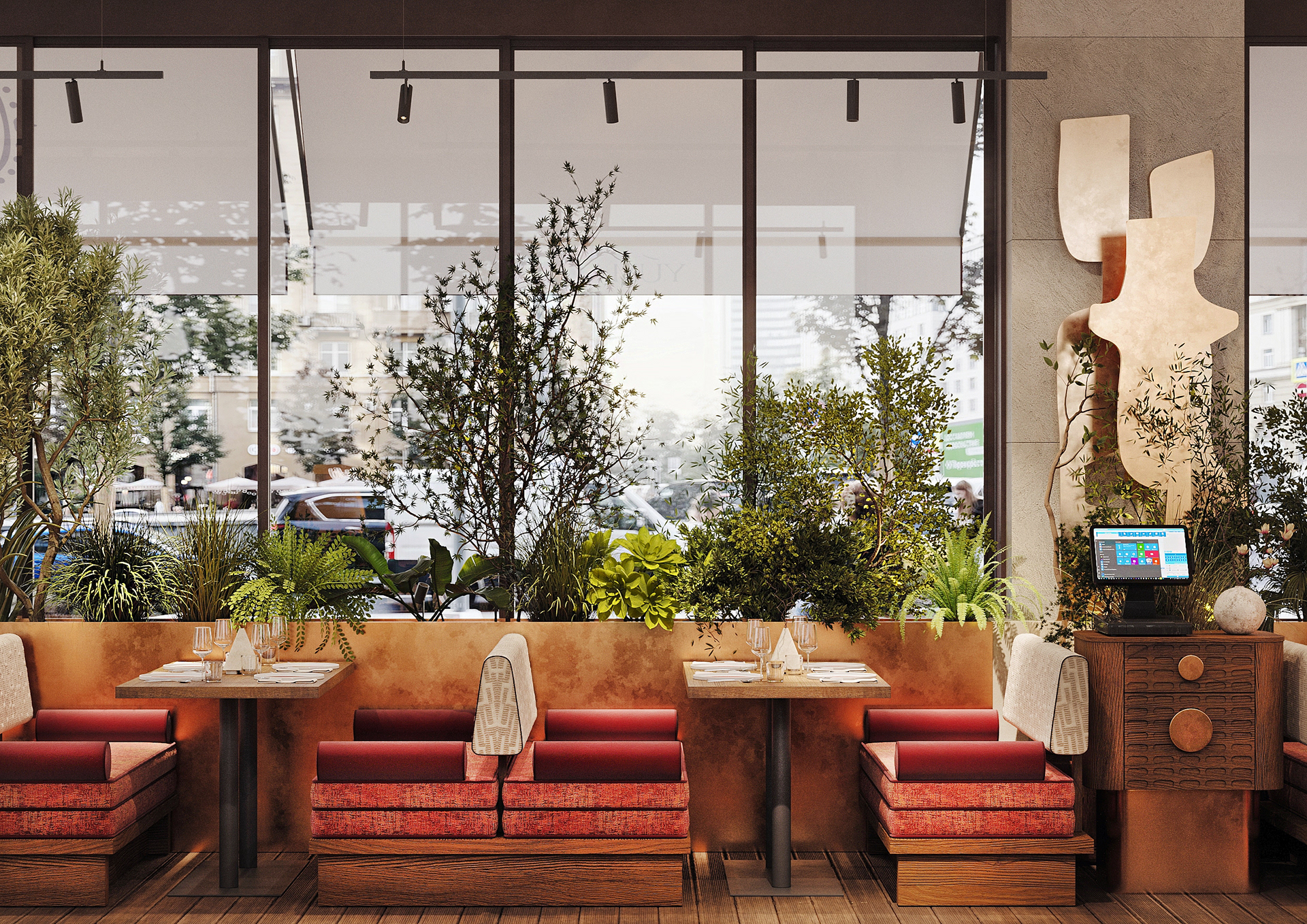 YUMA餐厅露台丨俄罗斯莫斯科-5