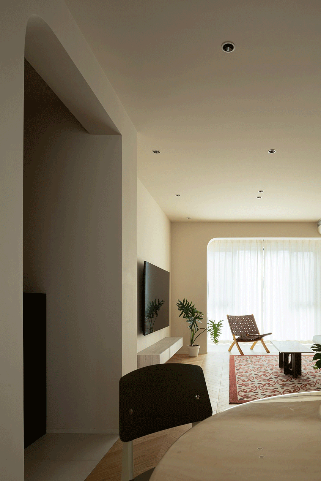 极简中古风私宅设计，享慵懒生活-37