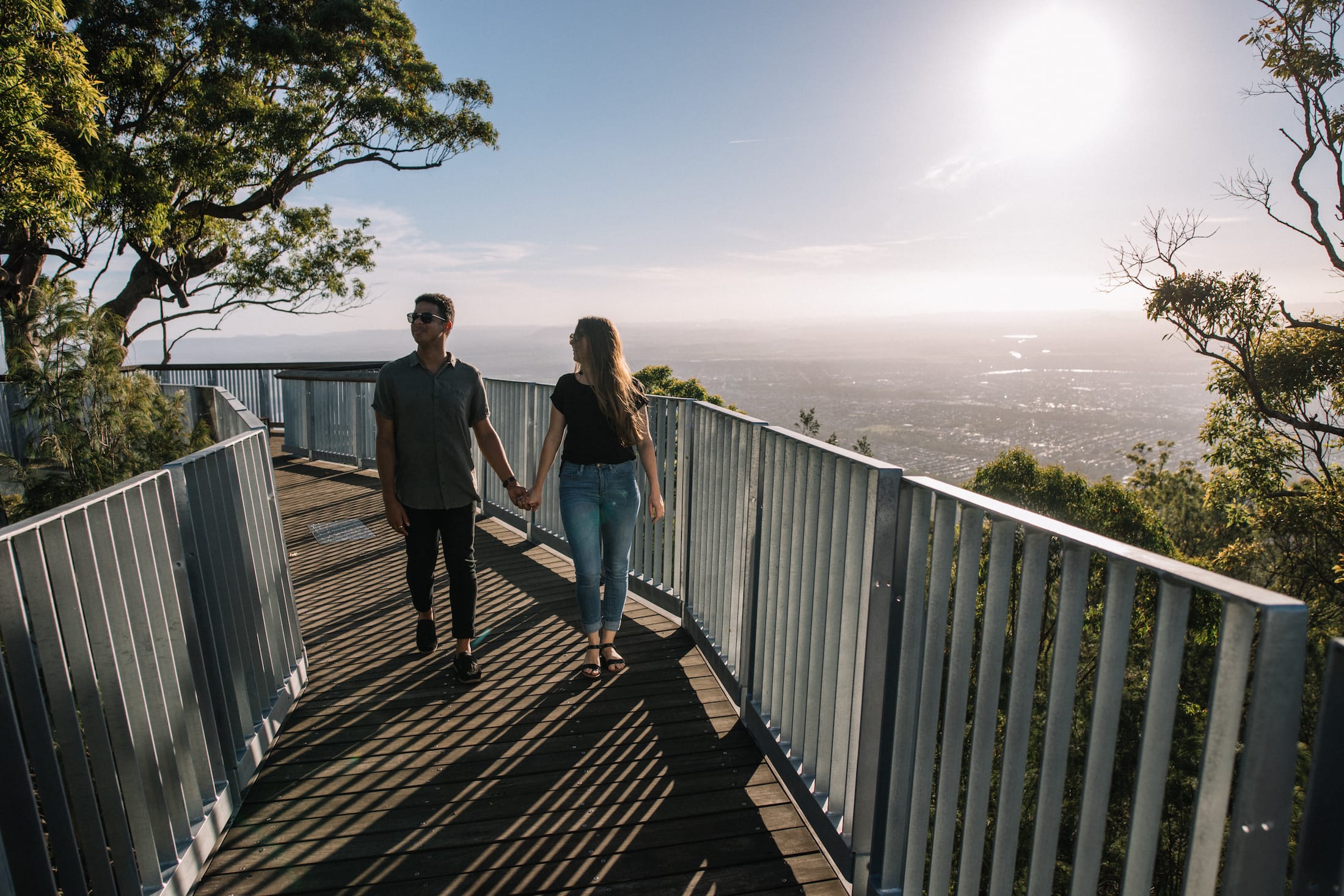 凌于树梢的观景栈道-19