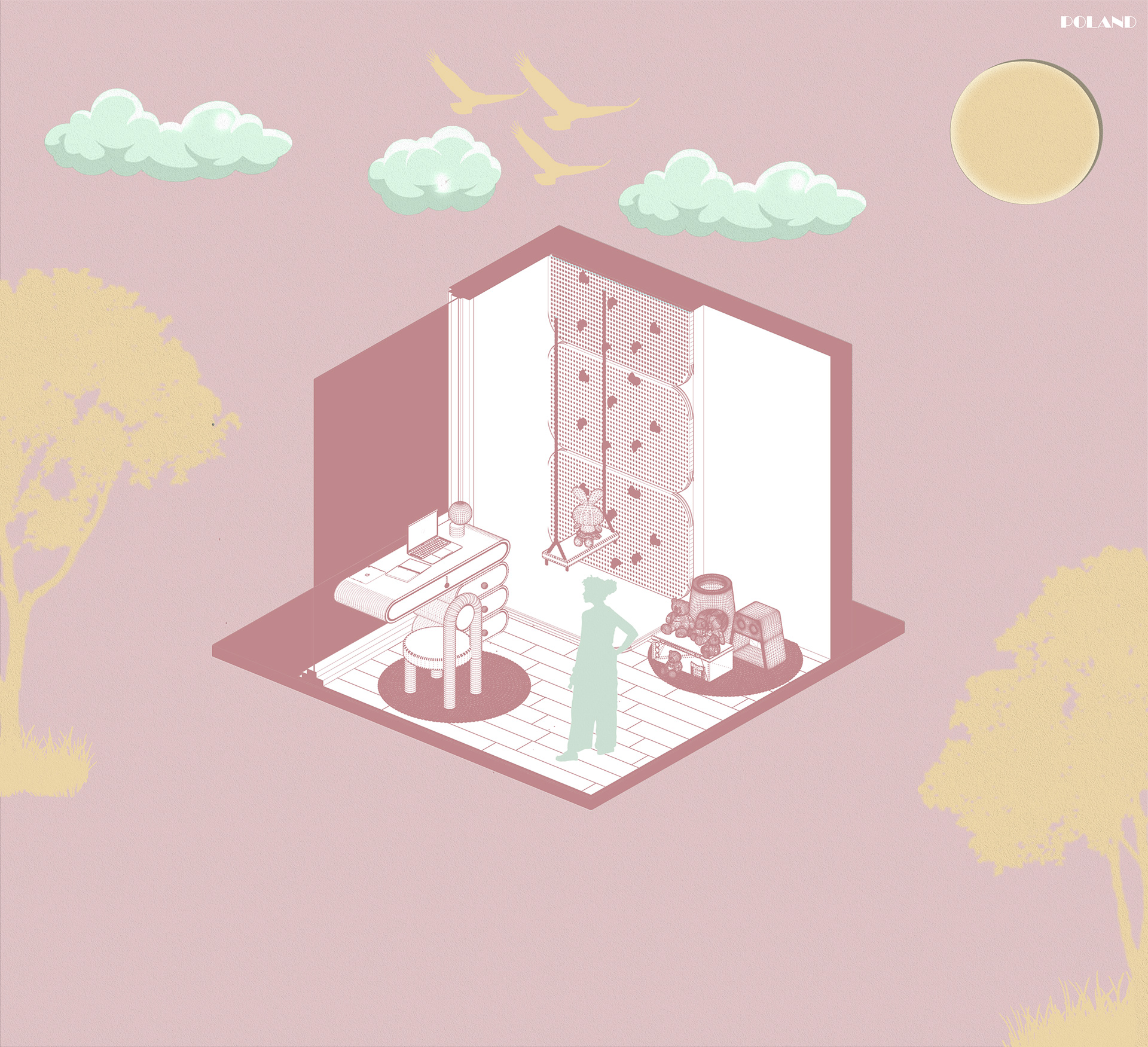 女孩卧室丨波兰丨MOHAMED SHARAF-9