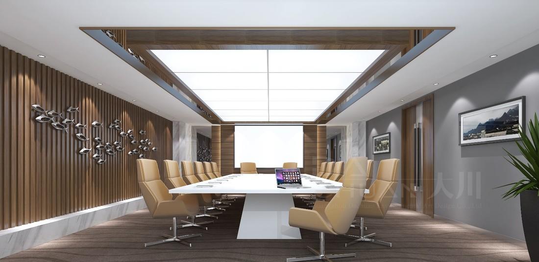 广州中恒集团办公楼 梧州写字楼 办公区 前厅接待-14