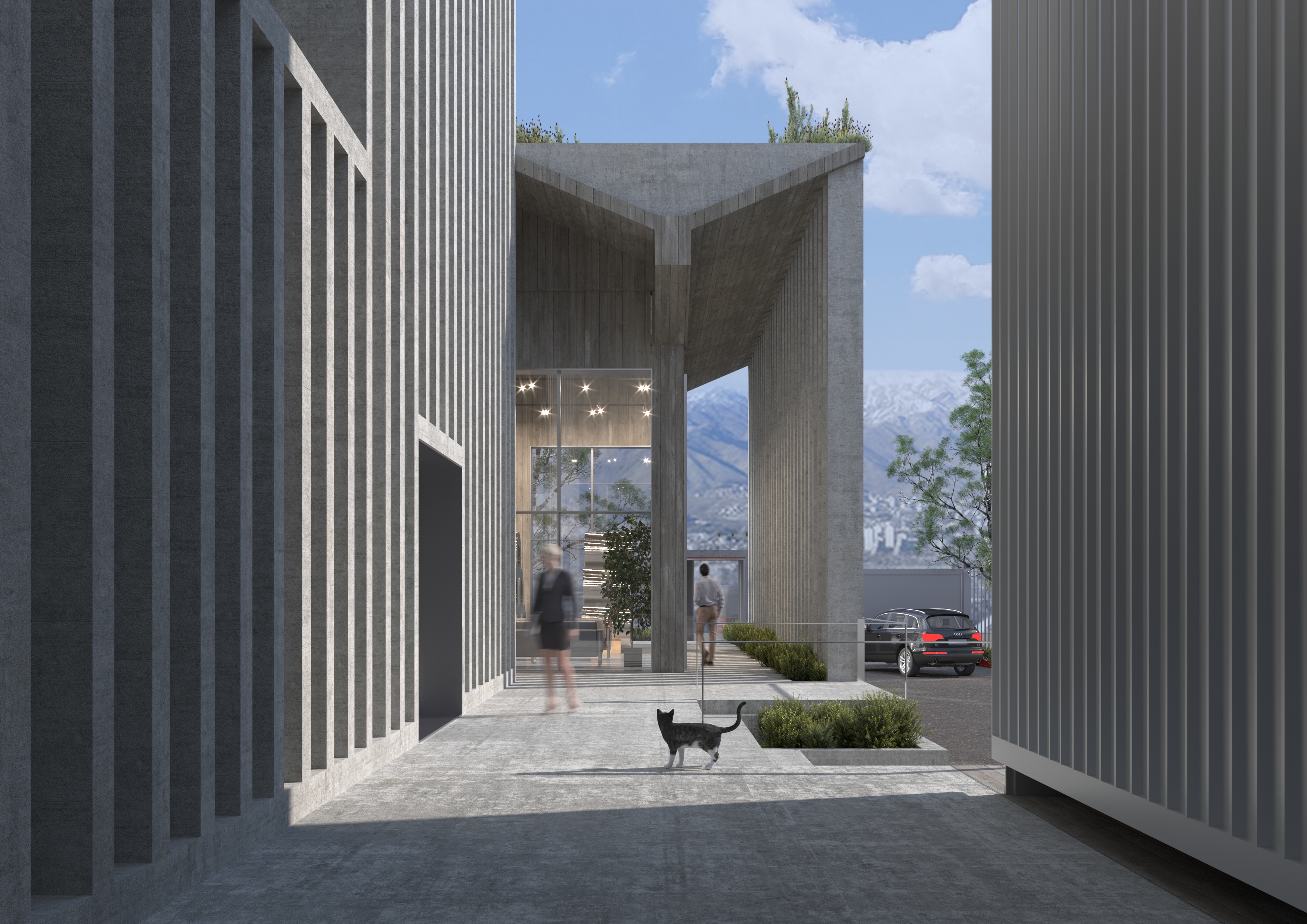 瑞士 50 年历史仓库重塑丨Ashrafi & Zad Design-12