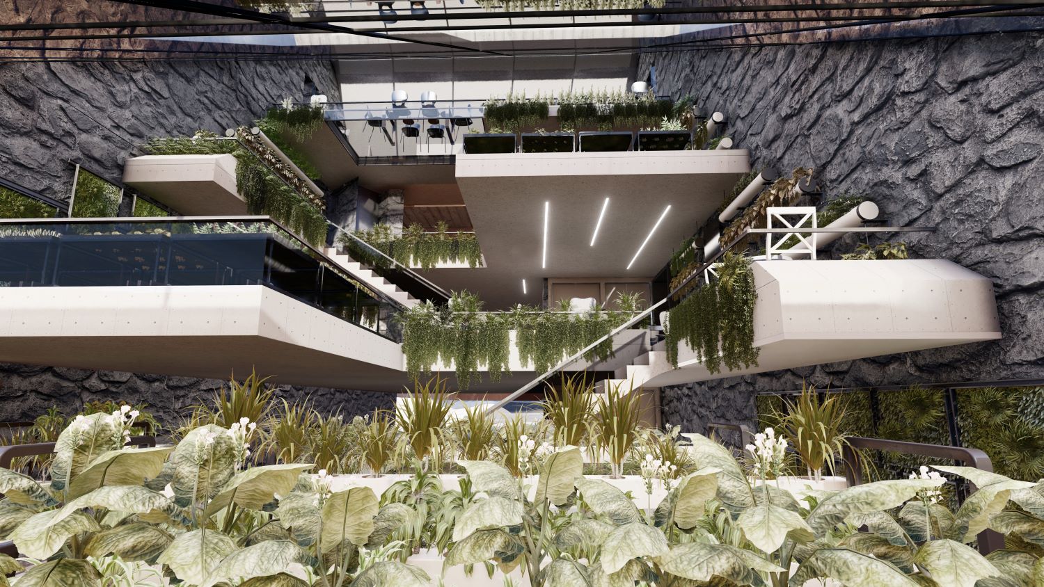 冰岛餐厅丨伊朗丨Kalbod Studio Design-15