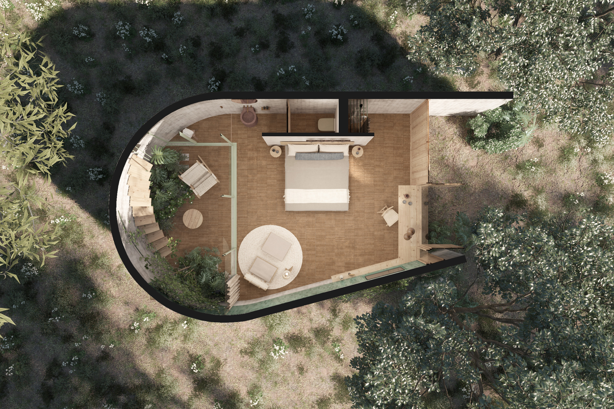 湖畔酒店丨Esrawe + Francisco Pardo-15