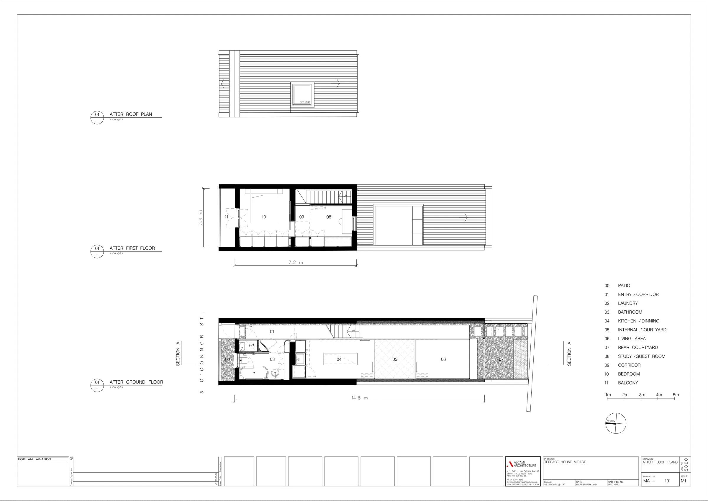 Terrace House Mirage（幻影联排别墅）丨澳大利亚悉尼丨阿尔卡米建筑事务所（Alcami Architecture）-46