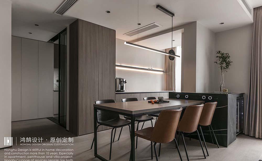 白色平层空间的灵动设计丨中国上海丨鸿鹄设计上海-14