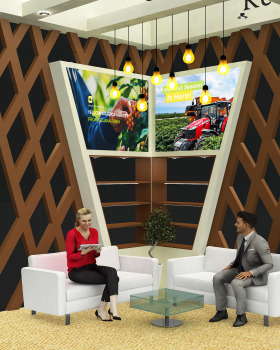 KERCHANSHE COFFEE 12X6M STALL DESIGN IN DUBAI