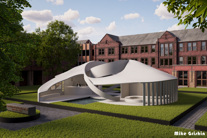 Enclose Pavilion(“Enclose”亭)丨加拿大多伦多丨Mike Grishin-12