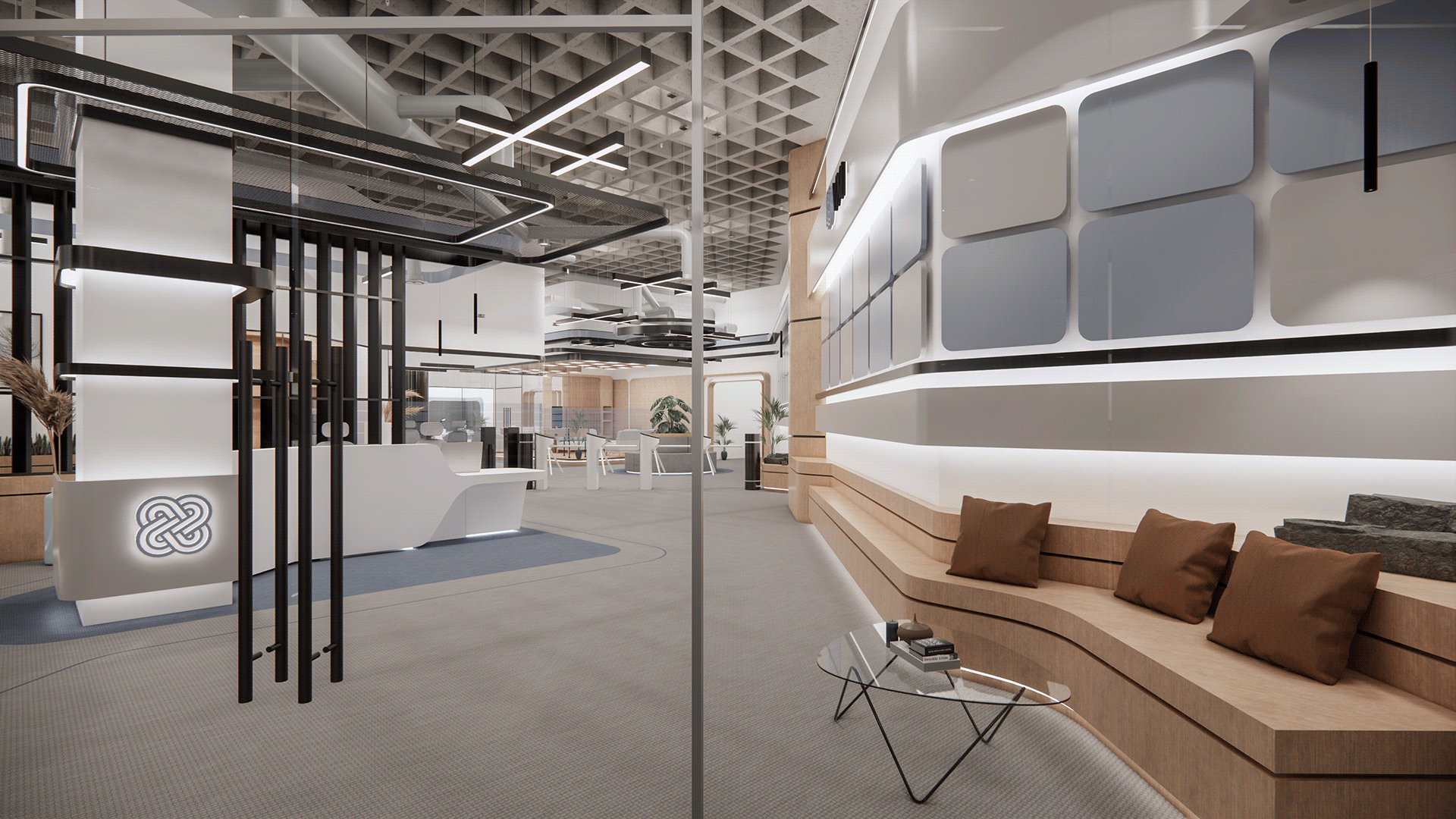 联合办公，Modern-Industrial Office Design-12