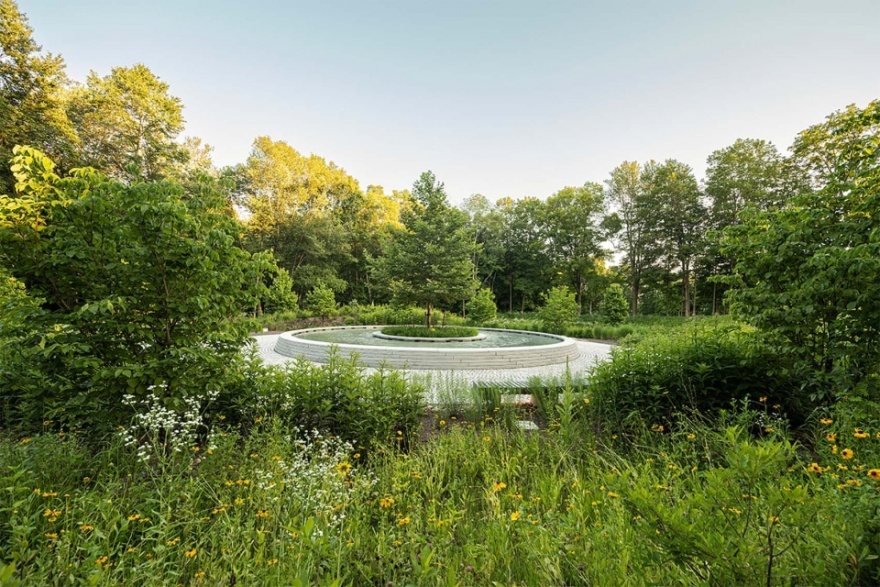 桑迪胡克“林间空地”纪念园丨美国康涅狄格丨SWA Group-7