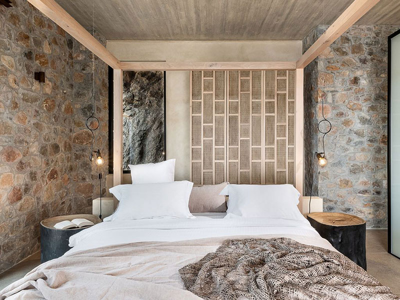 希腊克里特岛自然风光中的时尚别墅设计-7