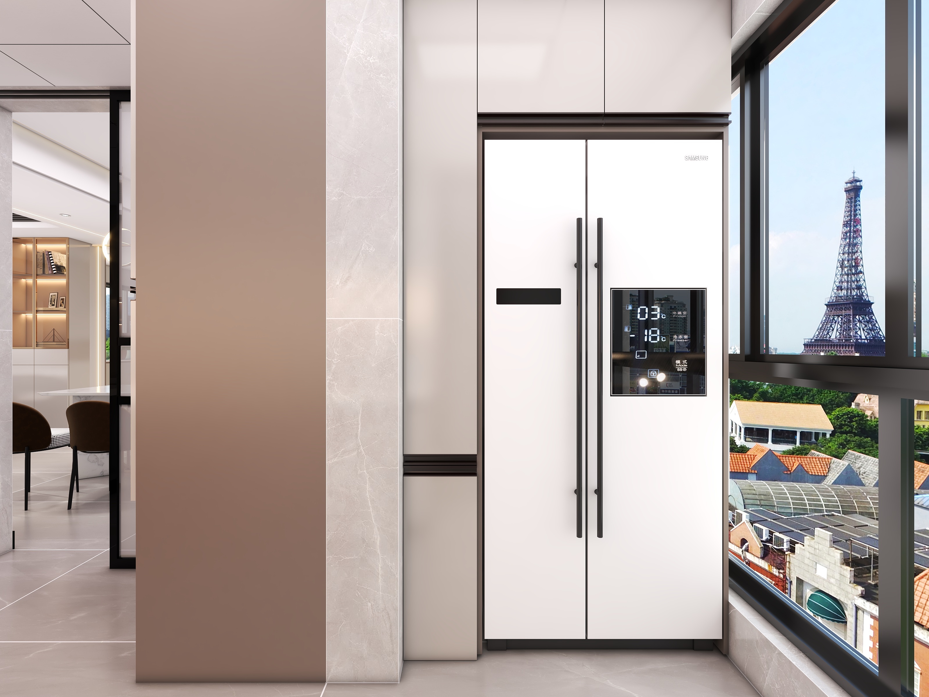 四川成都望江水岸（161平方意式轻奢四居室）-67