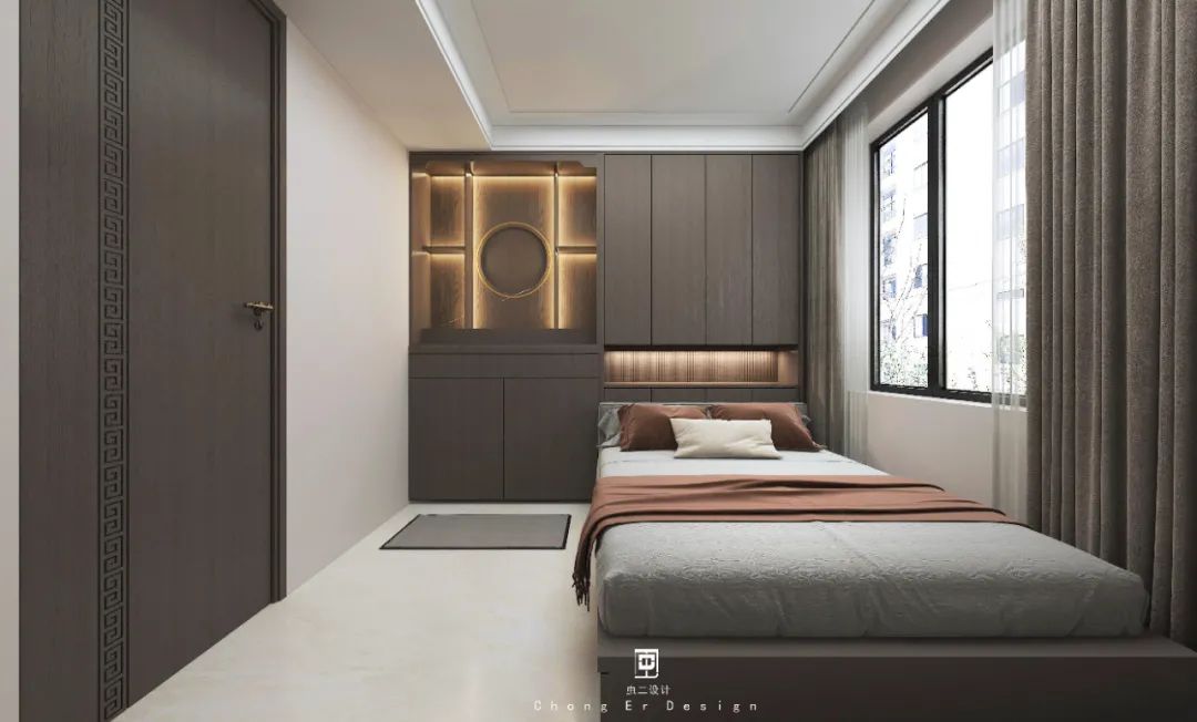 绿谷·云山墅 · 新中式风格的诗意家居设计丨中国泰安丨虫二设计-26