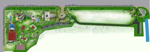 大圣归来南天门 | 一个奇趣的故事的示范区景观设计-33