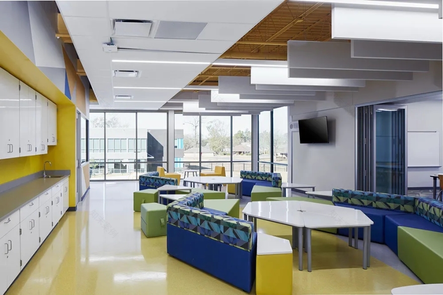 美国Jefferson Terrace Academy校园丨美国巴吞鲁日丨Grace Hebert Curtis Architects-24
