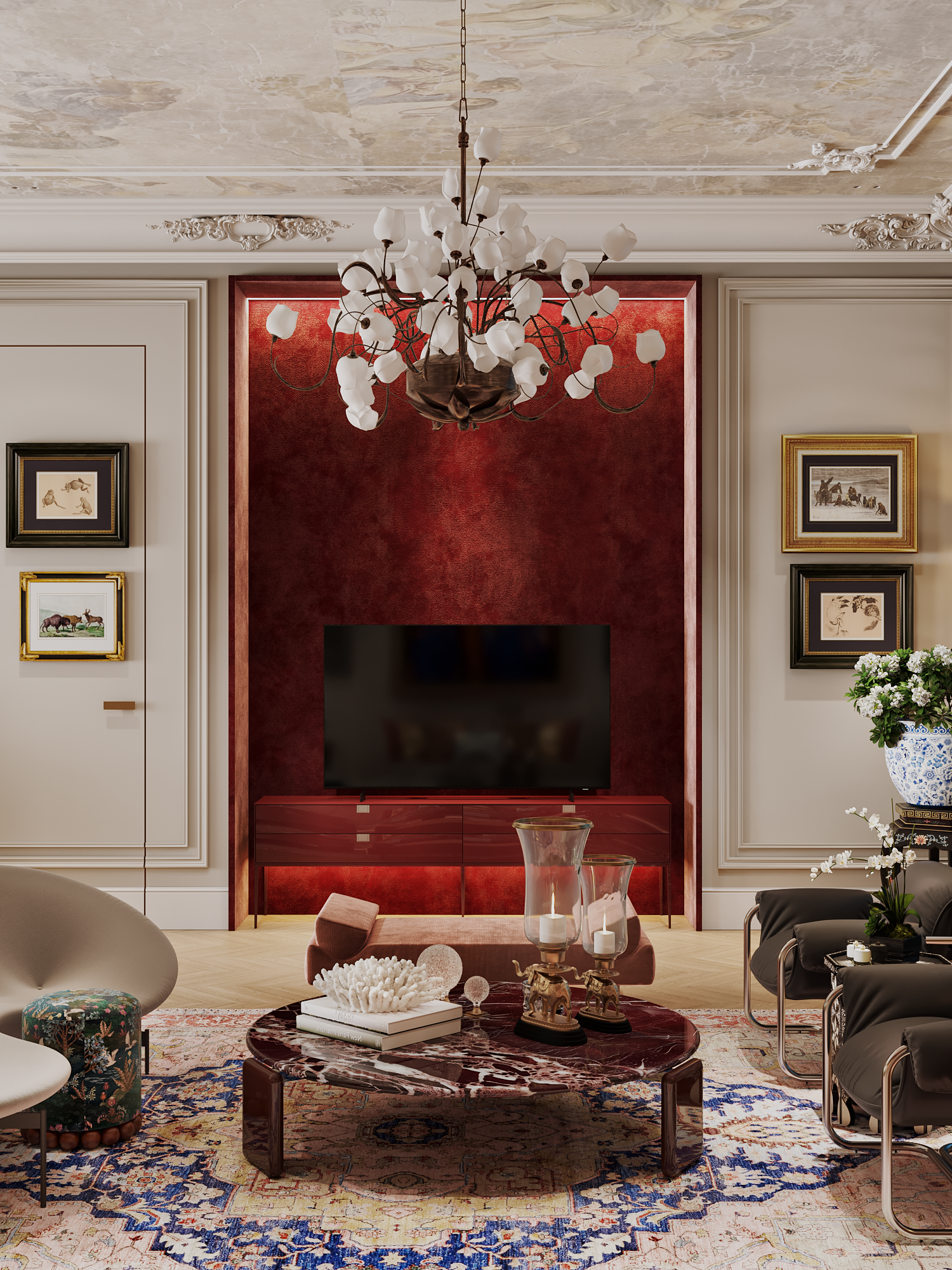 豪华住宅一楼丨Amany Atef-21