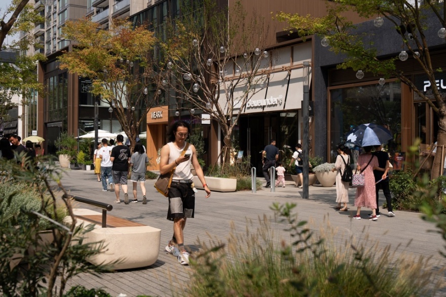 杭州亚奥万象天地景观提升丨中国杭州丨风物营造Landtek Group-23