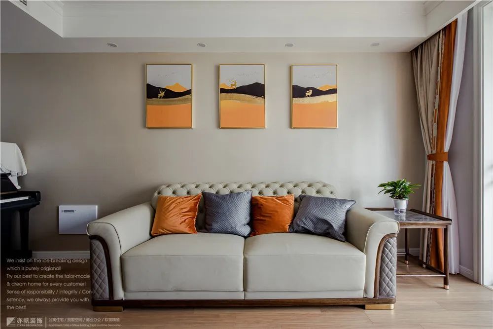 【最新案例】独具质感的轻奢两居，让家精致得恰到好处！-15