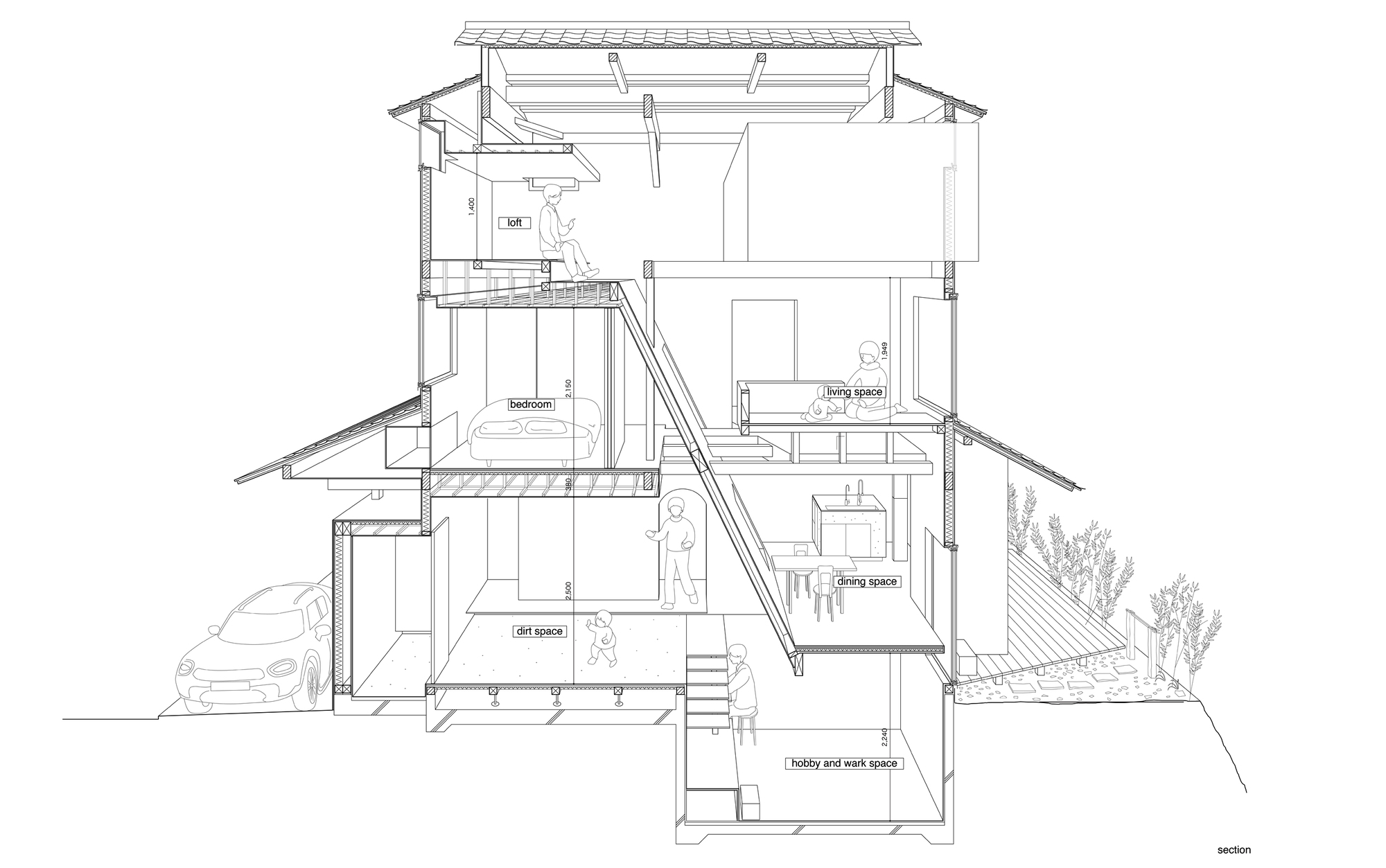 下鸭的房子丨日本京都丨ENDO SHOJIRO DESIGN,tdAtelier-19