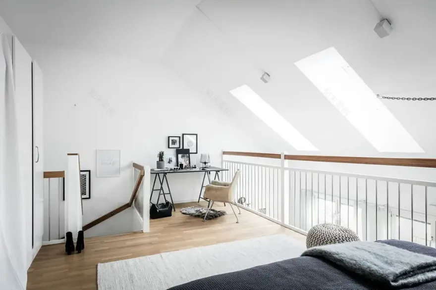 开放式设计展现 61 平米空间魅力-17