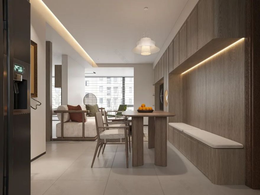 美夏之居 · 简约开放式住宅设计丨柒颜设计-42