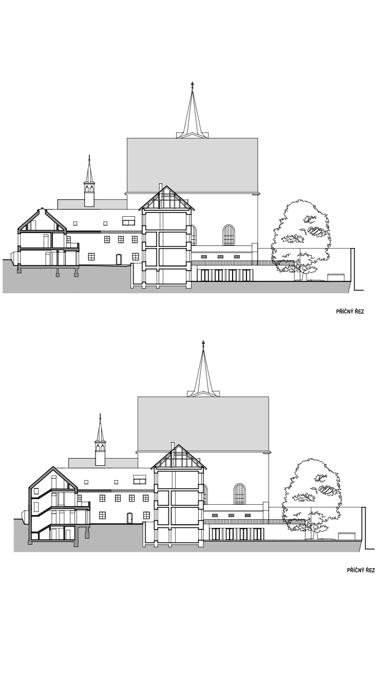 Třebíč天主教高中新建筑扩建丨捷克-87