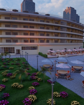 Hotel design (Academic project)