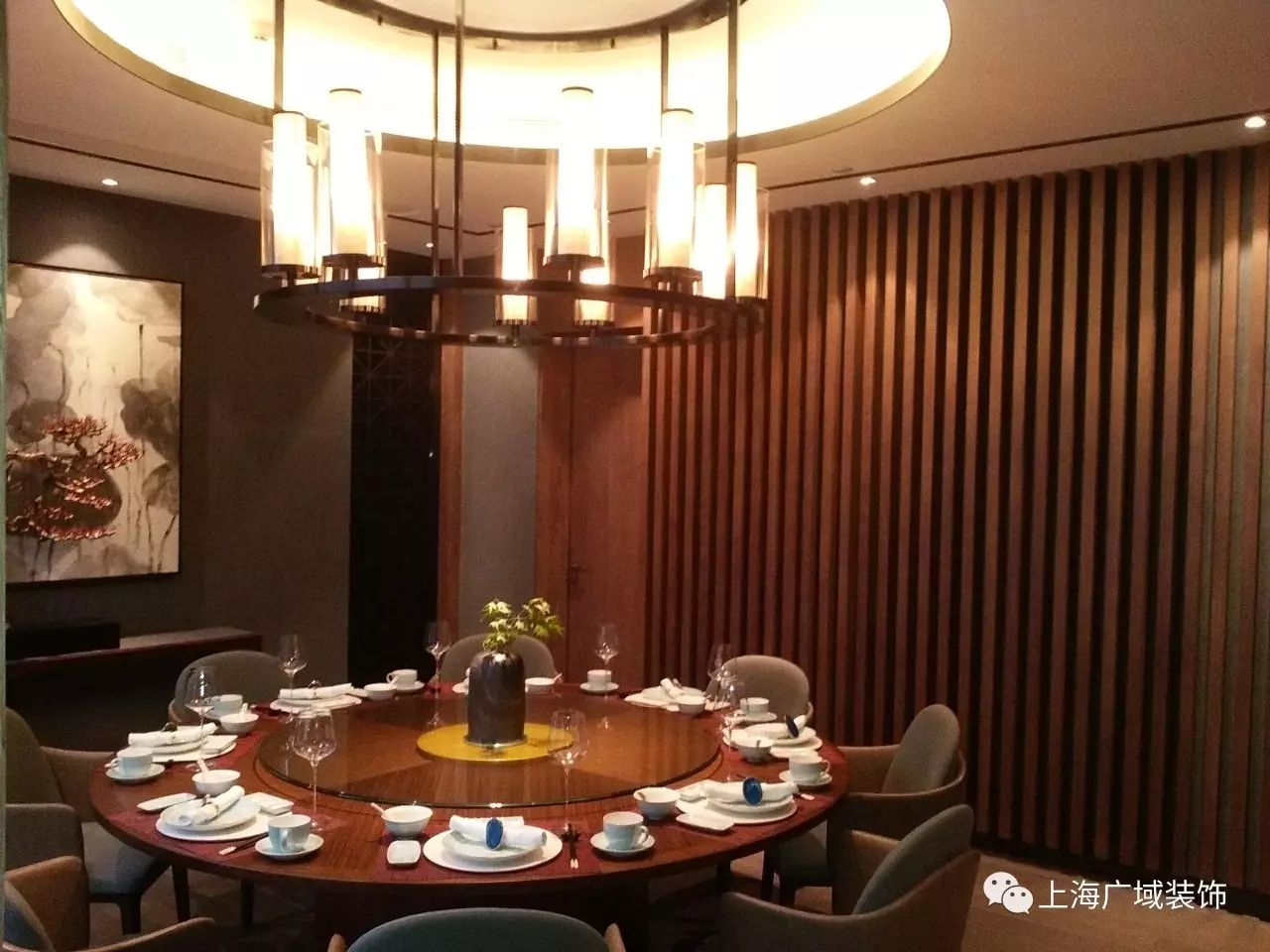 餐厅小记----广域装饰之南京江宁绿城桃花源餐厅项目-16