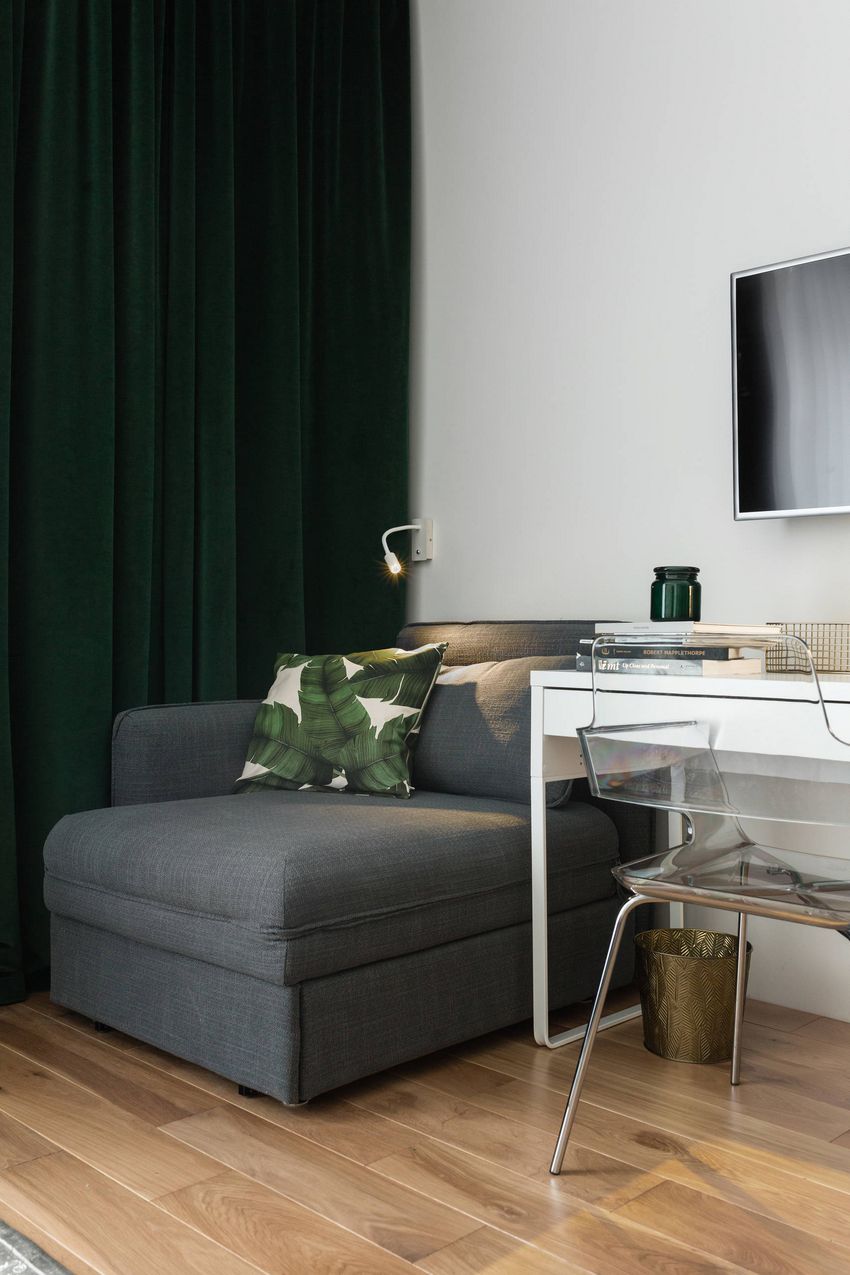 27平米带壁龛一居室公寓设计丨设计师弗拉基米尔·别列津-24