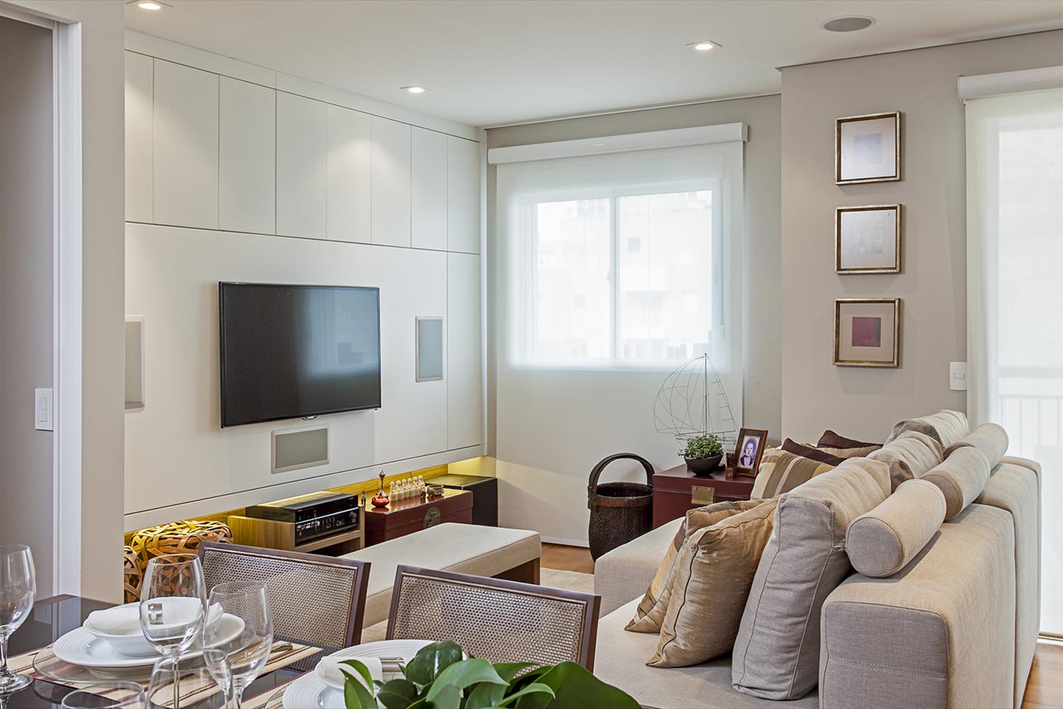 巴西圣保罗的温馨公寓 | 木质与石材的完美结合-1