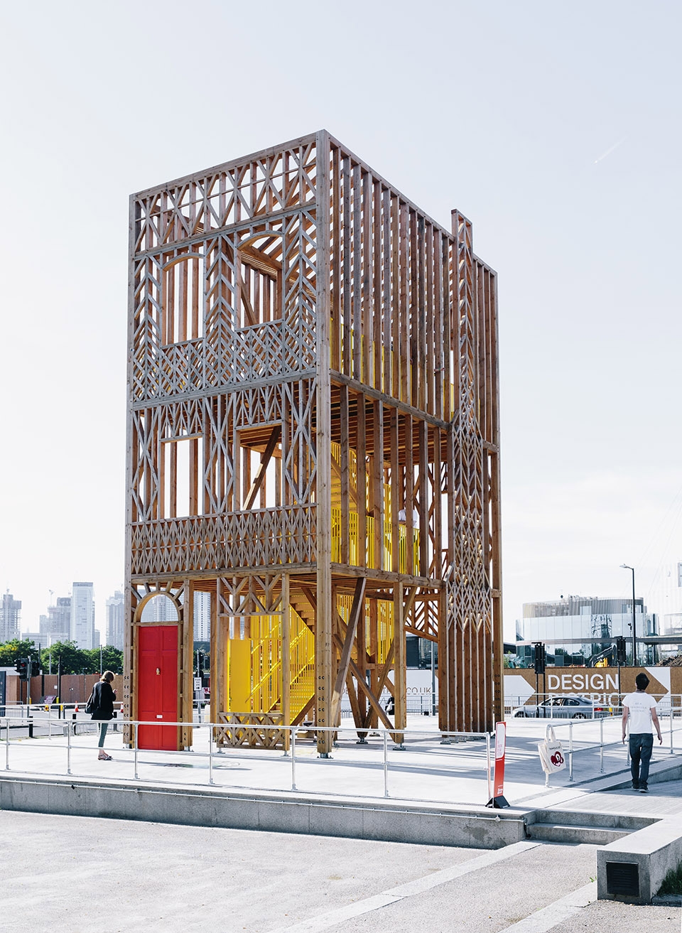 33 展馆空间 | 木构观景平台的多功能社区中心-12