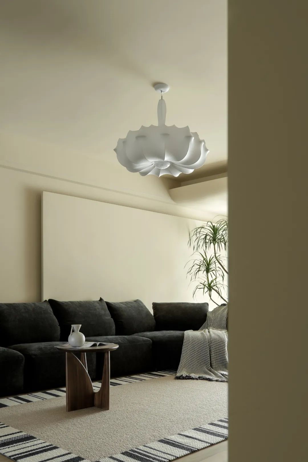 自然之居 · 奶油侘寂风格的宁静魅力丨淺尺住建-19