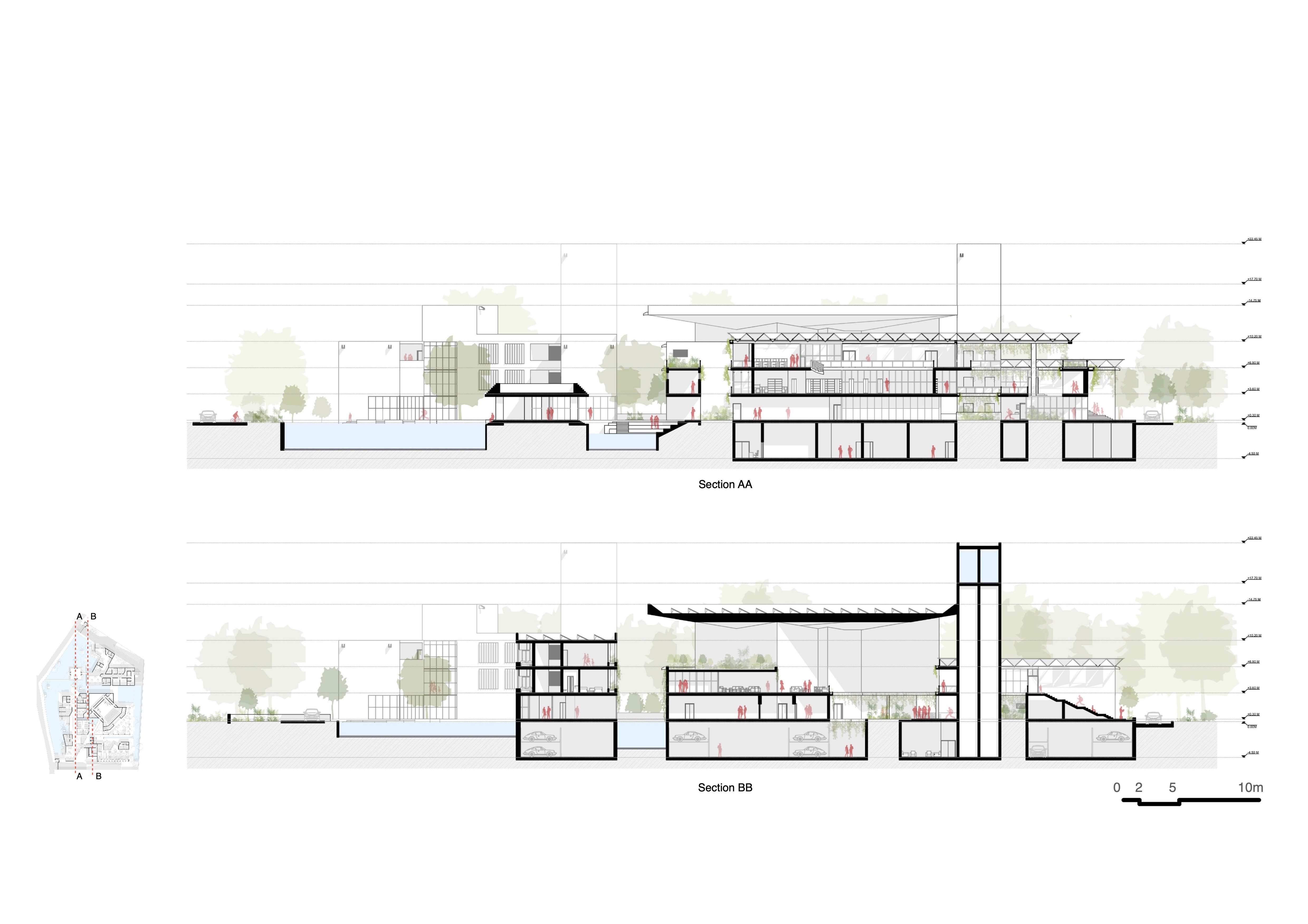 城市乌托邦 · 新型教育办公校园设计丨the glassbox collective-20